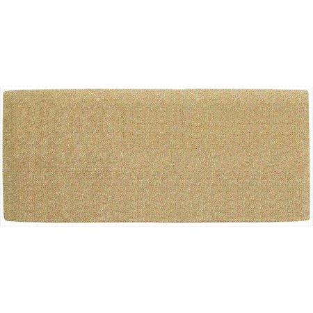 NEDIA HOME Nedia Home O2101 Heavy Duty Coir Mat - 24 In. x 57 In. No Border-- Plain O2101